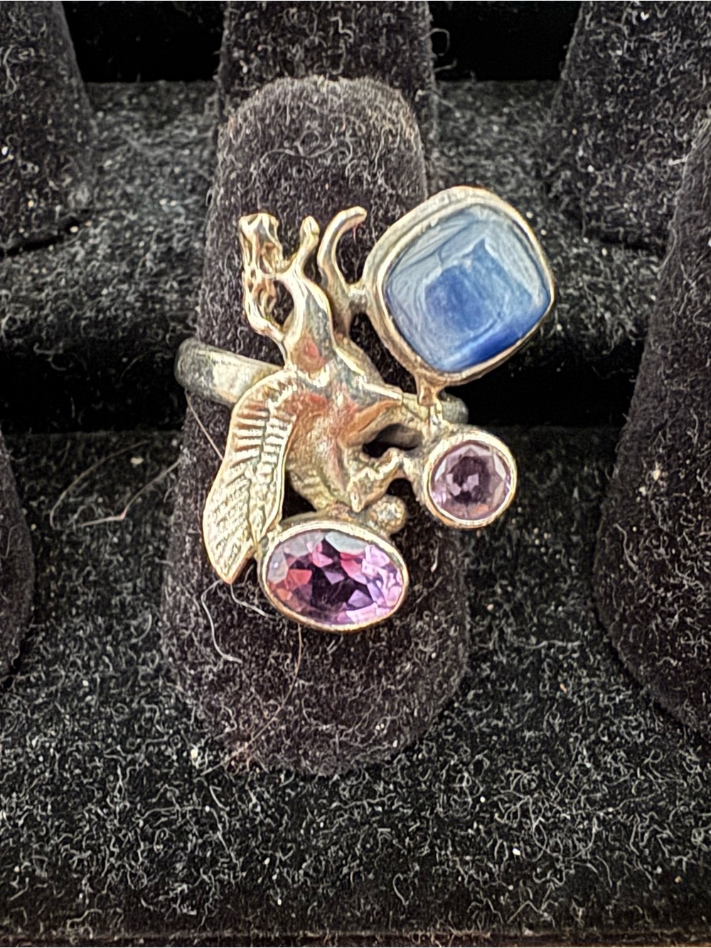 Vintage-Inspired Six Different Cocktail Rings - Women Jewelry - Picture 3 of 11